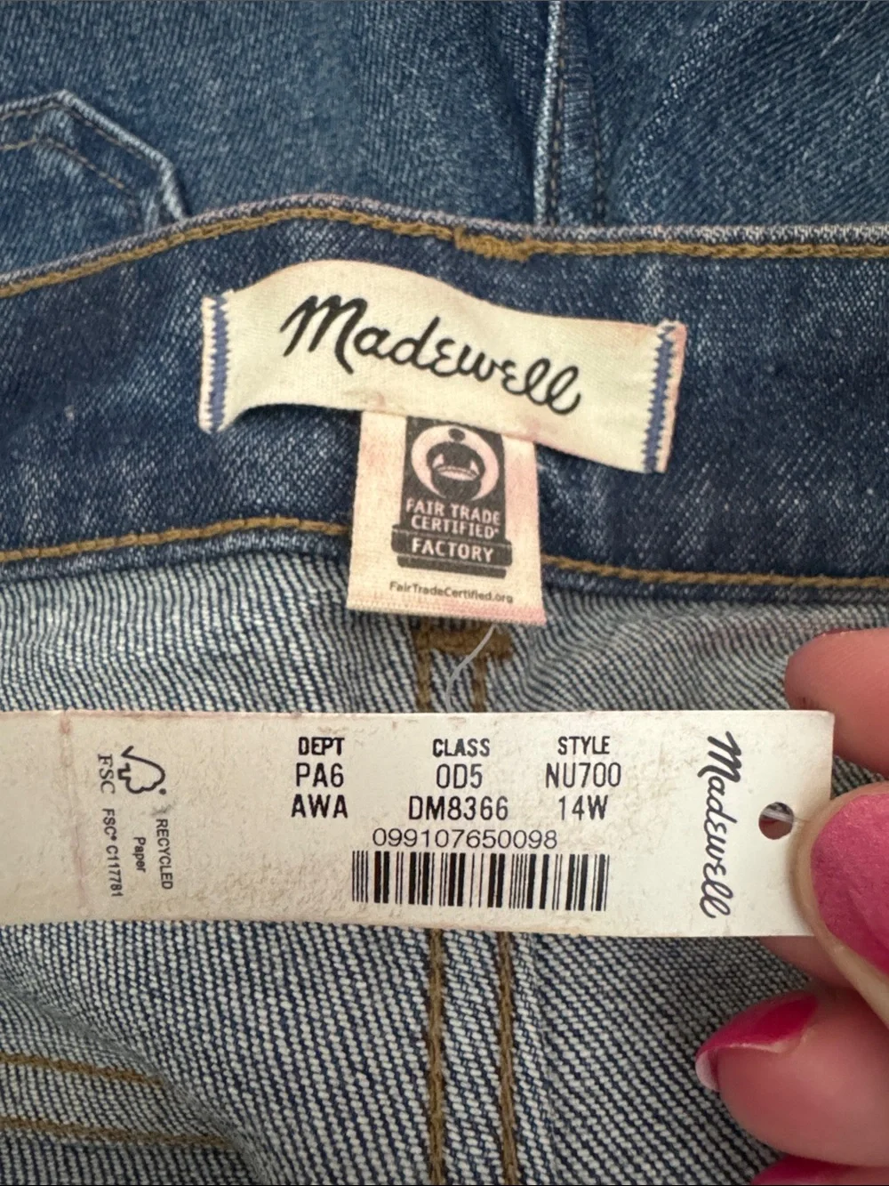 Madewell “Emmett” Denim Short